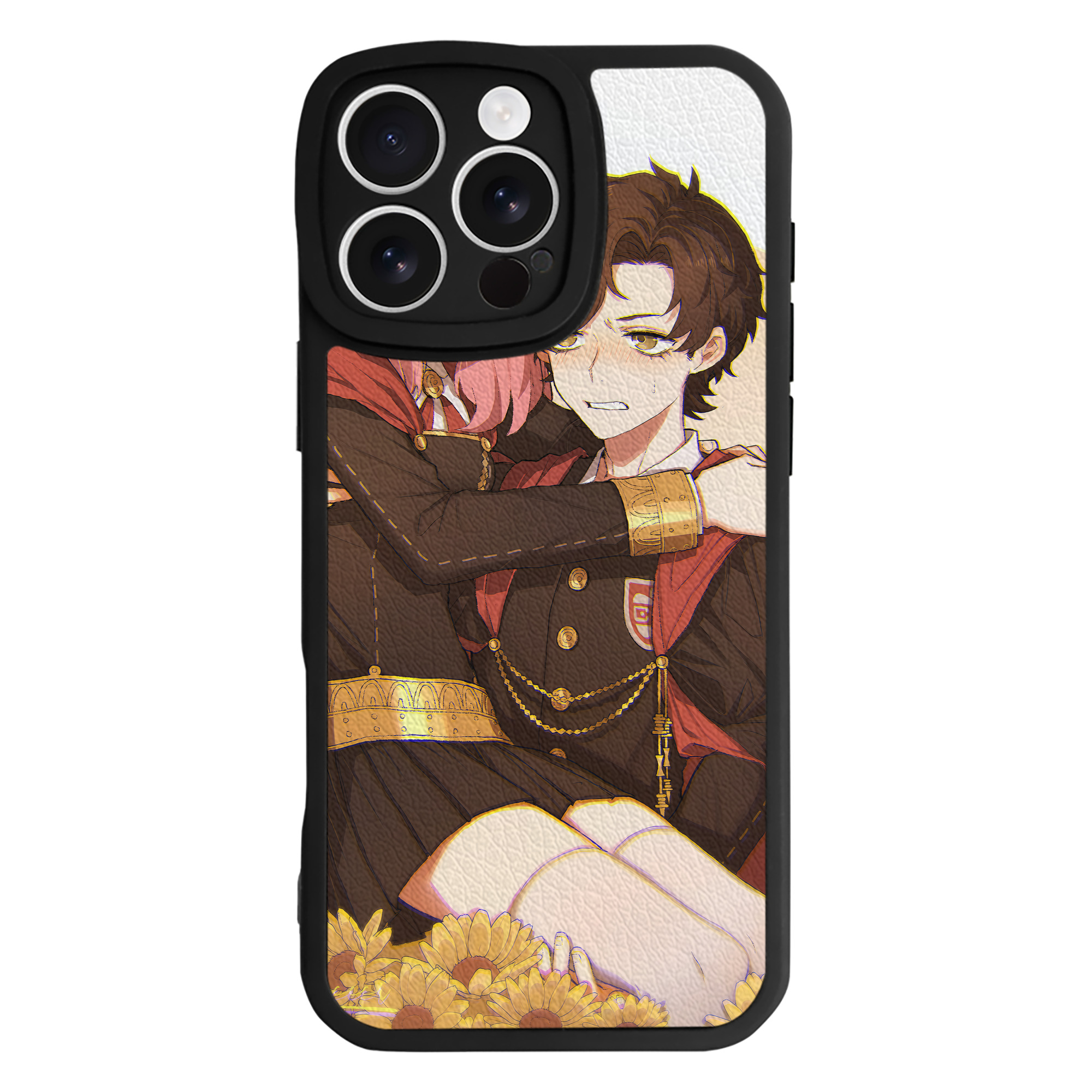 （画像用） SPY×FAMILY间谍家家酒 【iPhone 16シリーズ対応】シリコンスマホケース（レザー調） 材質：シリコン